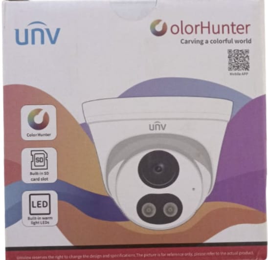 UNV IP CAMERA 4MP DOME