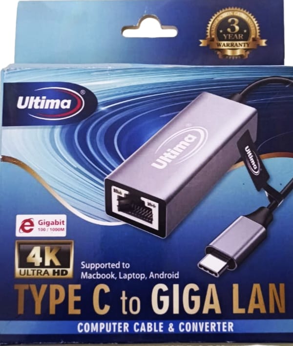 ULTIMA TYPE C TO GIGA LAN